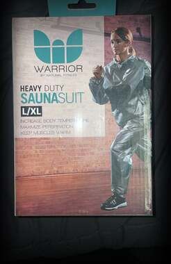 Warrior by Natural Fitness Adult Large/X-large Heavy Duty Sauna Suit